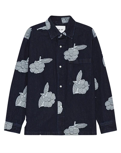 NN. 07 - Adwin 50018 Jakke - Blue Denim 
